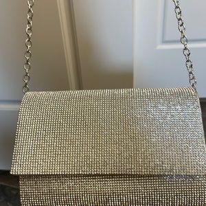 Rhinestone shoulder purse for formal event